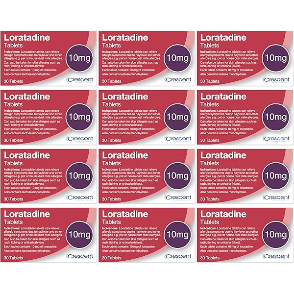 360 Tablets Loratadine Hayfever & Allergy Relief 10mg Tablets (12 Months Supply)