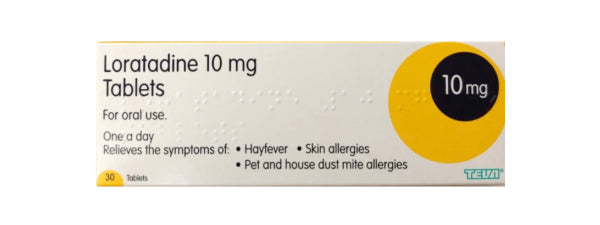 360 Tablets Loratadine Hayfever & Allergy Relief 10mg Tablets (12 Months Supply)